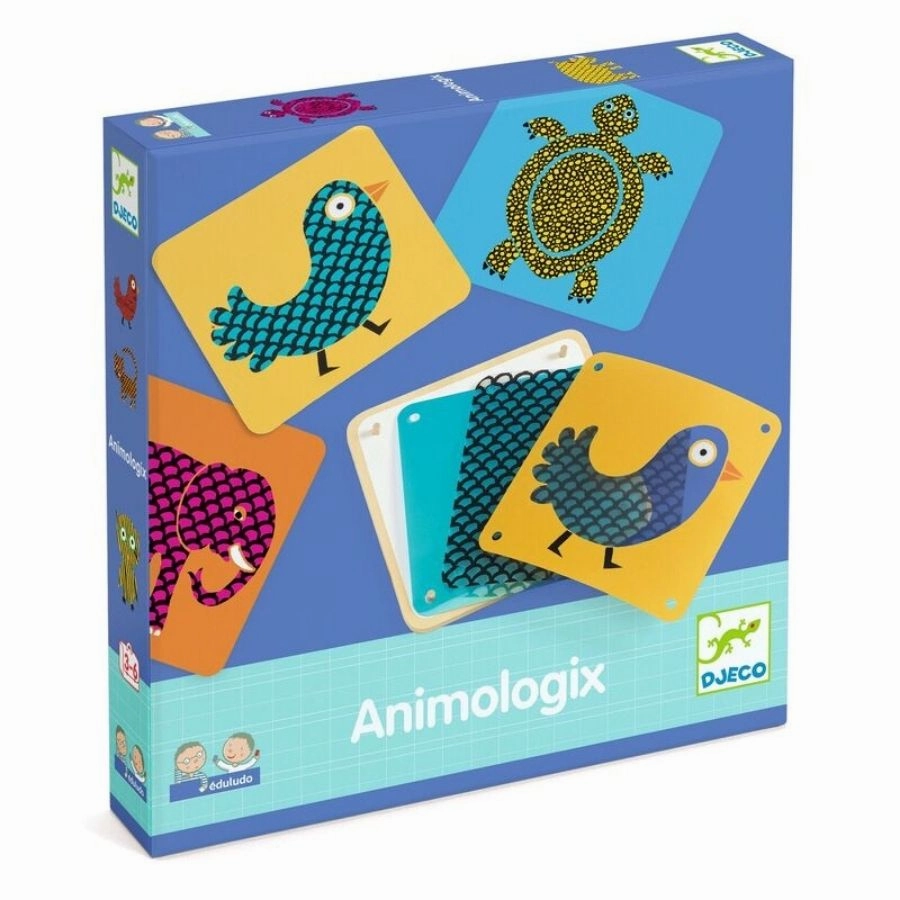 Djeco - Eduludo Animologix Game