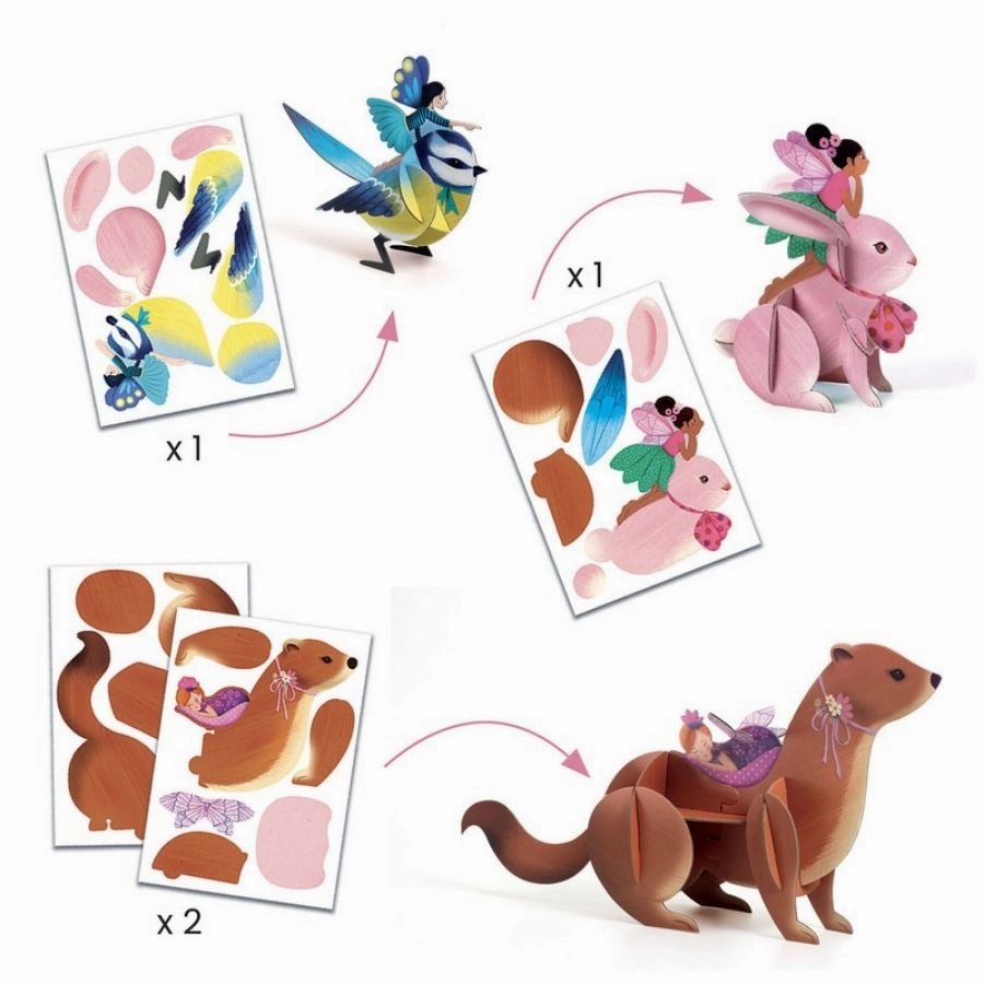Djeco - Fairy Multi Craft Set