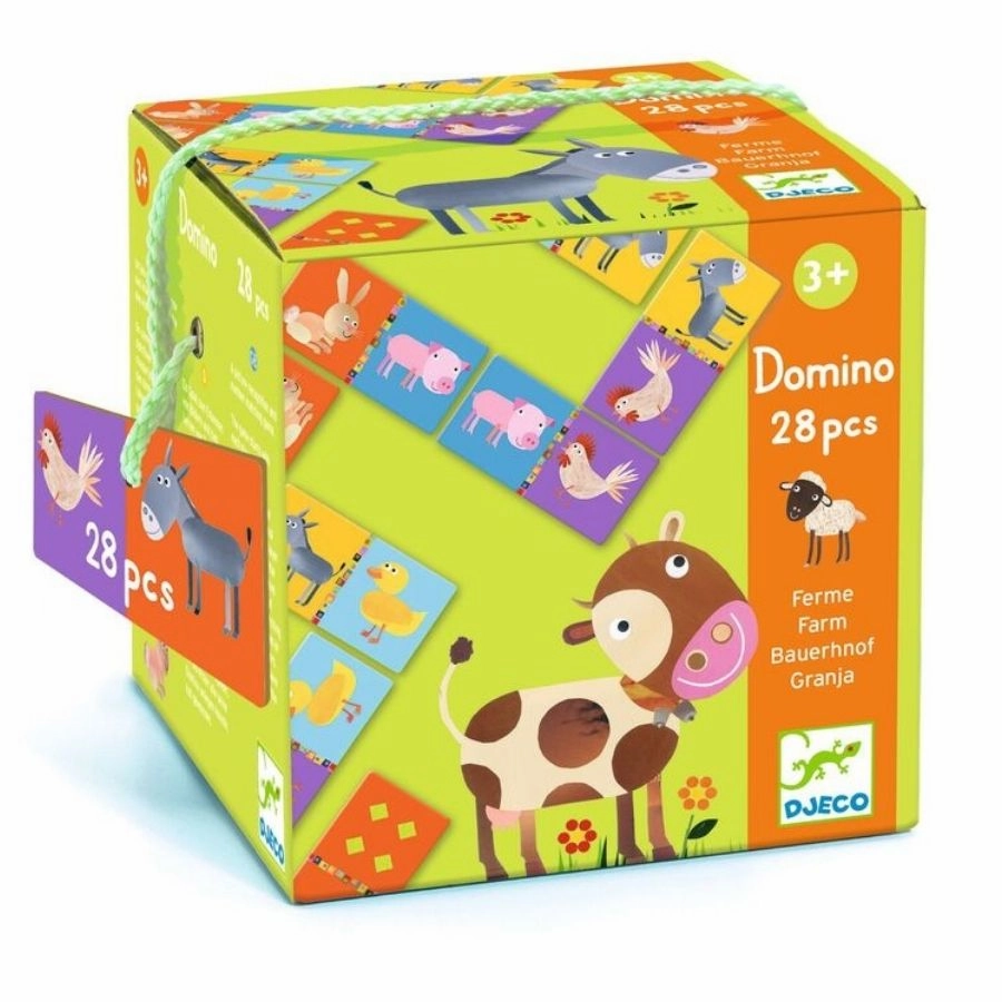 Djeco - Farm Domino Game