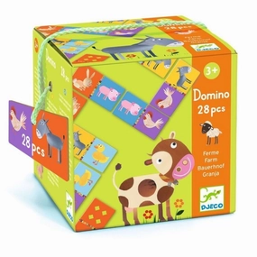 Djeco - Farm Domino Game