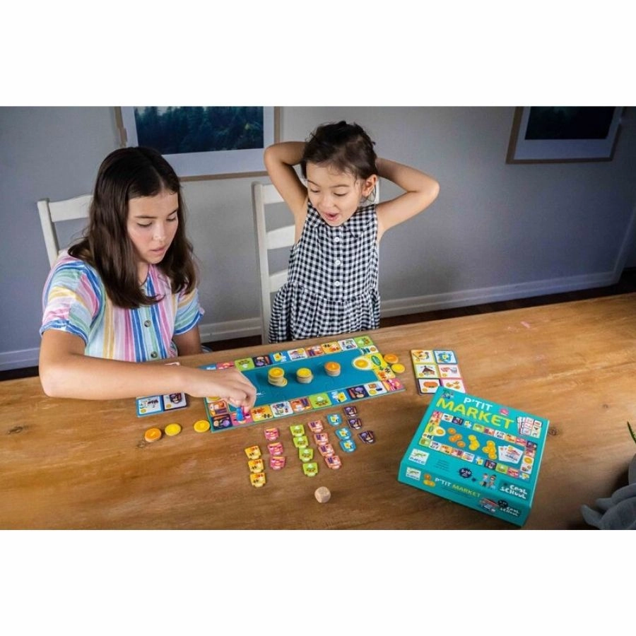Djeco - Little Market Cool School Game