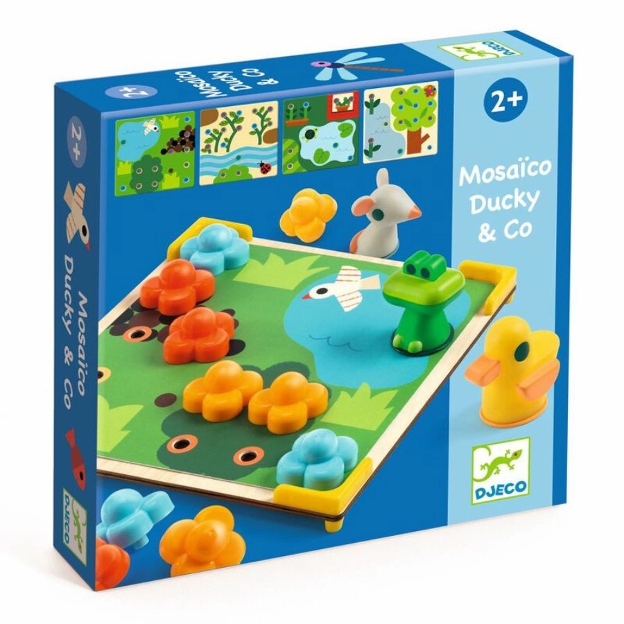 Djeco - Mosaico Ducky & Co Game