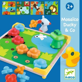 Djeco - Mosaico Ducky & Co Game