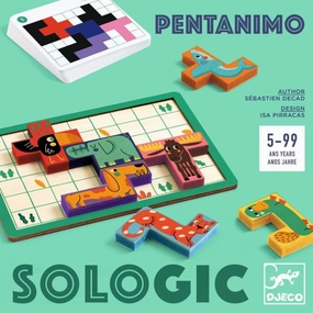 Djeco - Pentanimo Sologic Logic Game
