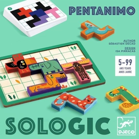Djeco - Pentanimo Sologic Logic Game