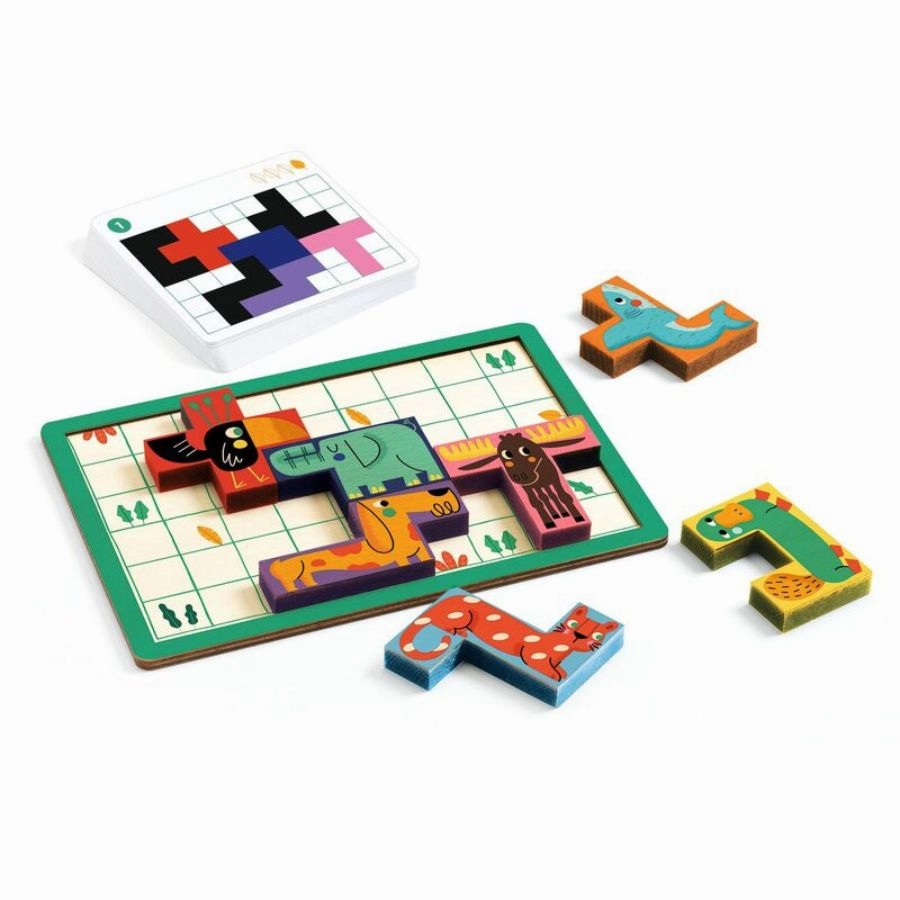Djeco - Pentanimo Sologic Logic Game