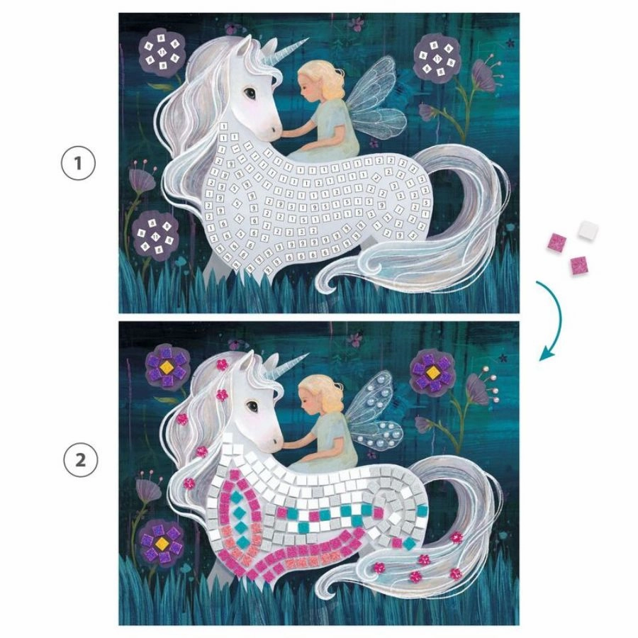 Djeco - The Enchanted World Mosaic Kit