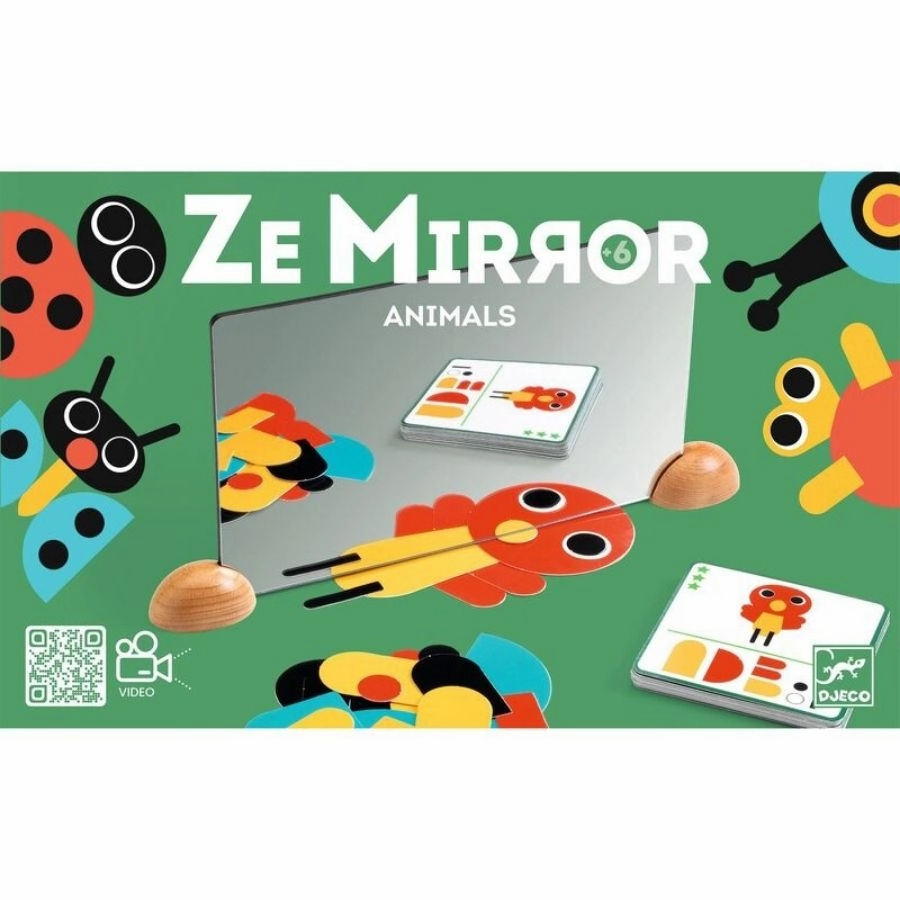 Djeco - Ze Mirror Magic Animals Set