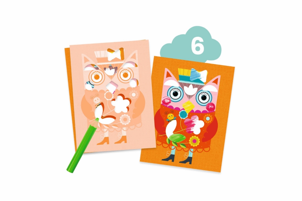 Djeco Craft Activity Kit - The Flower Kit