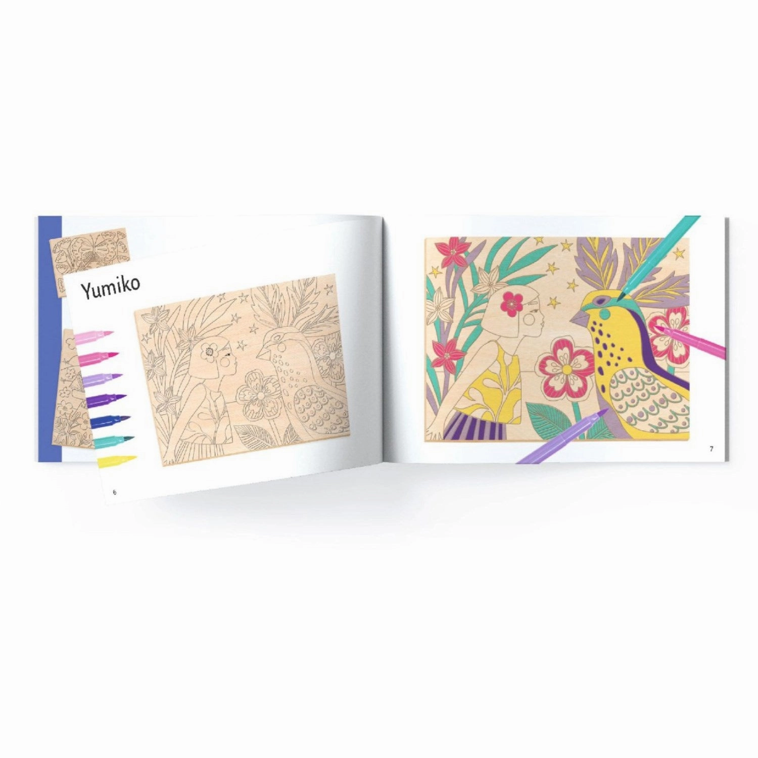 Djeco Creative Box Cute Girls