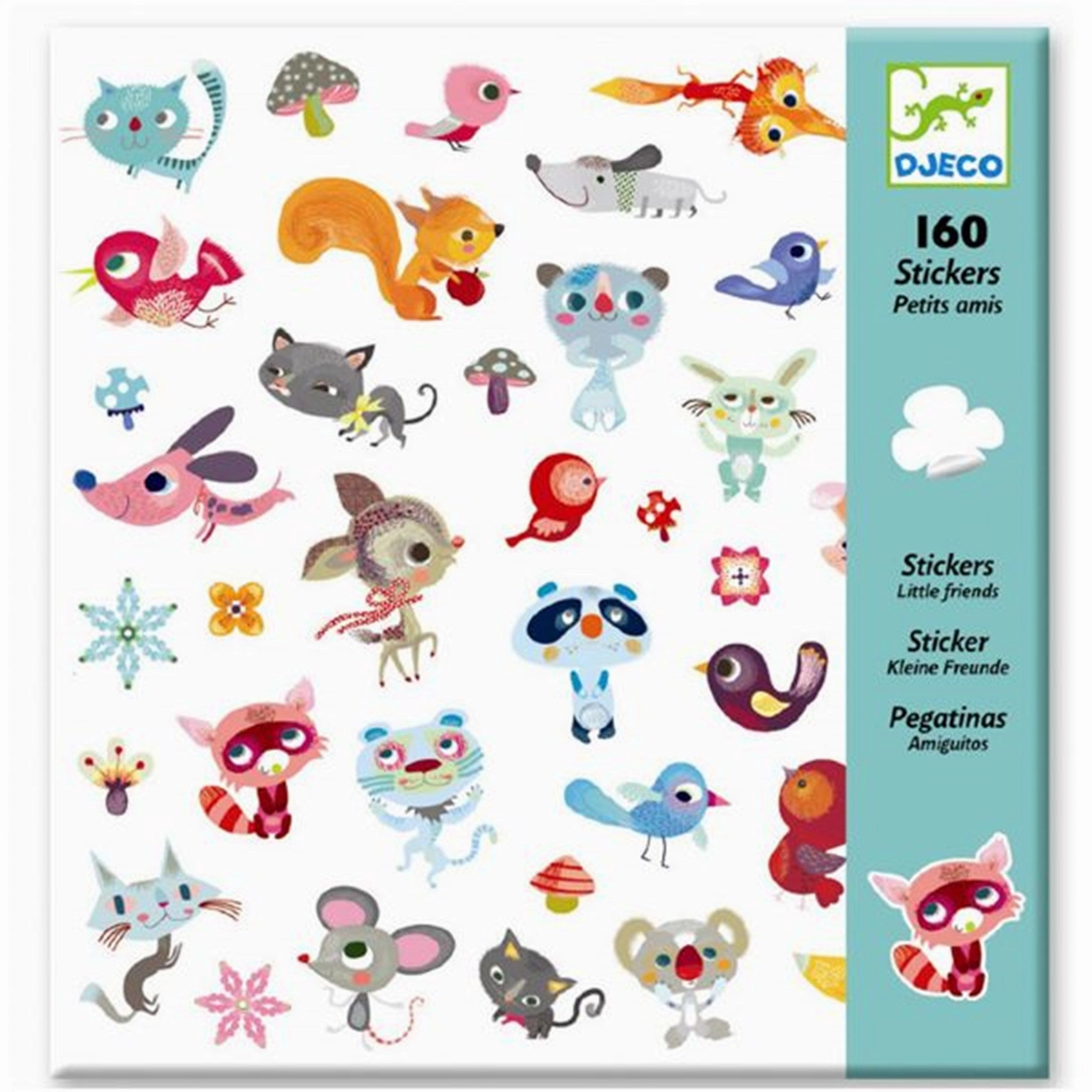 Djeco Stickers Small Friends