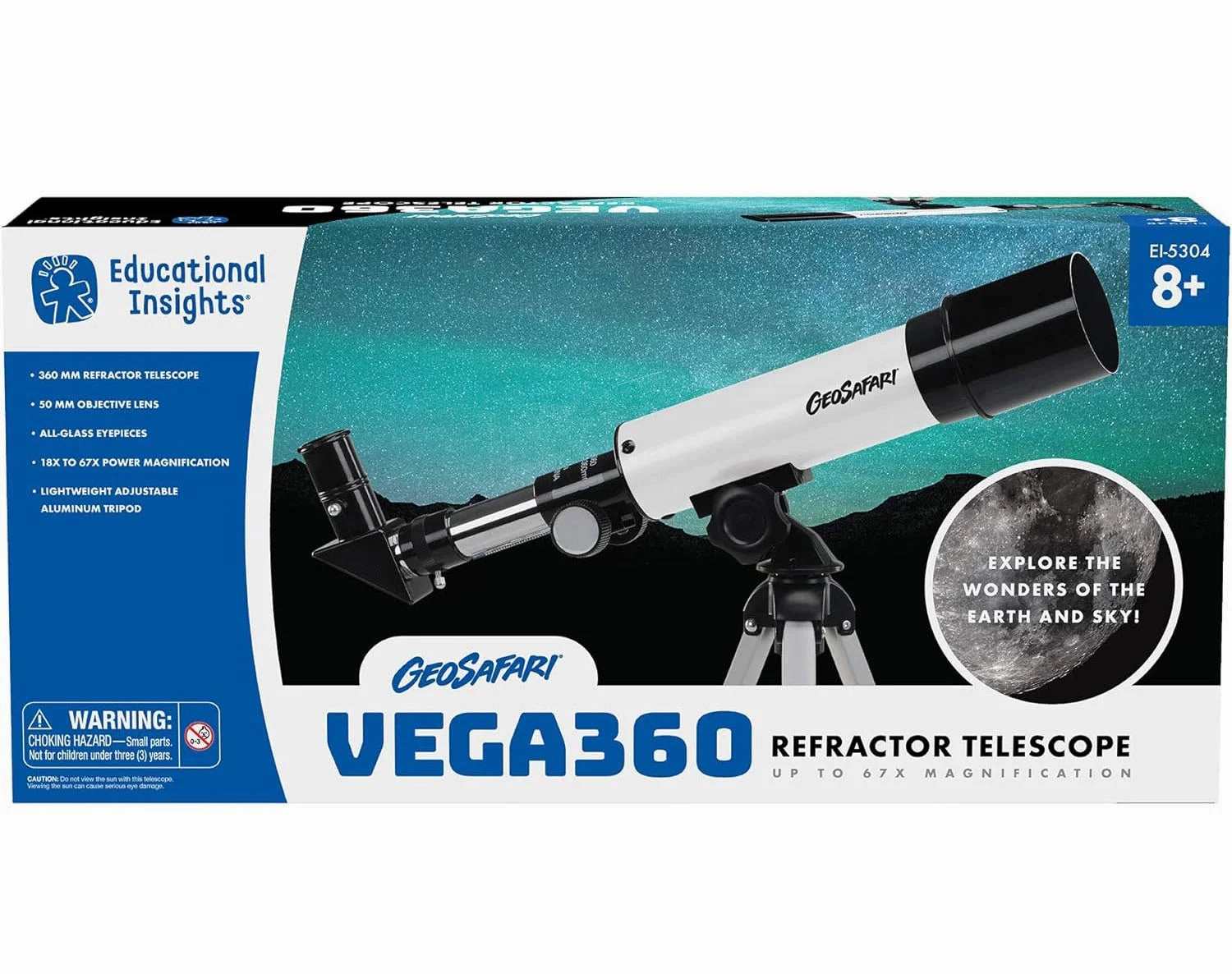 Educational Insights GeoSafari Vega 360 Telescope