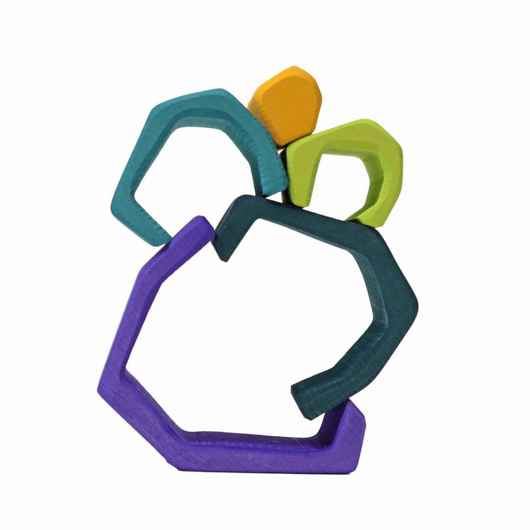 Elements Nesting Blocks: Earth