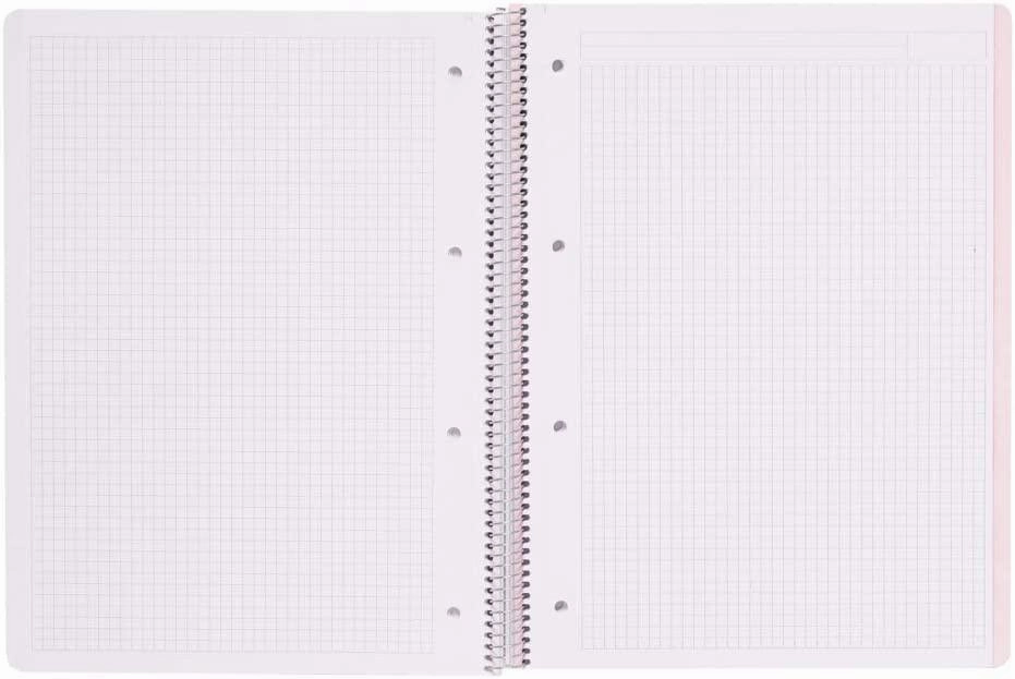 Erik Grupo Spiral Notebook A4, Microperforated, Amelie Pastel Collection