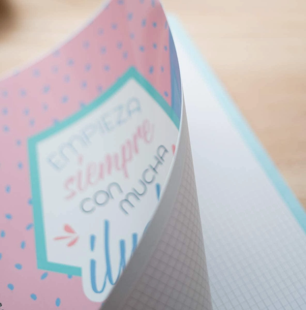 Erik Grupo Spiral Notebook A4, Microperforated, Amelie Pastel Collection