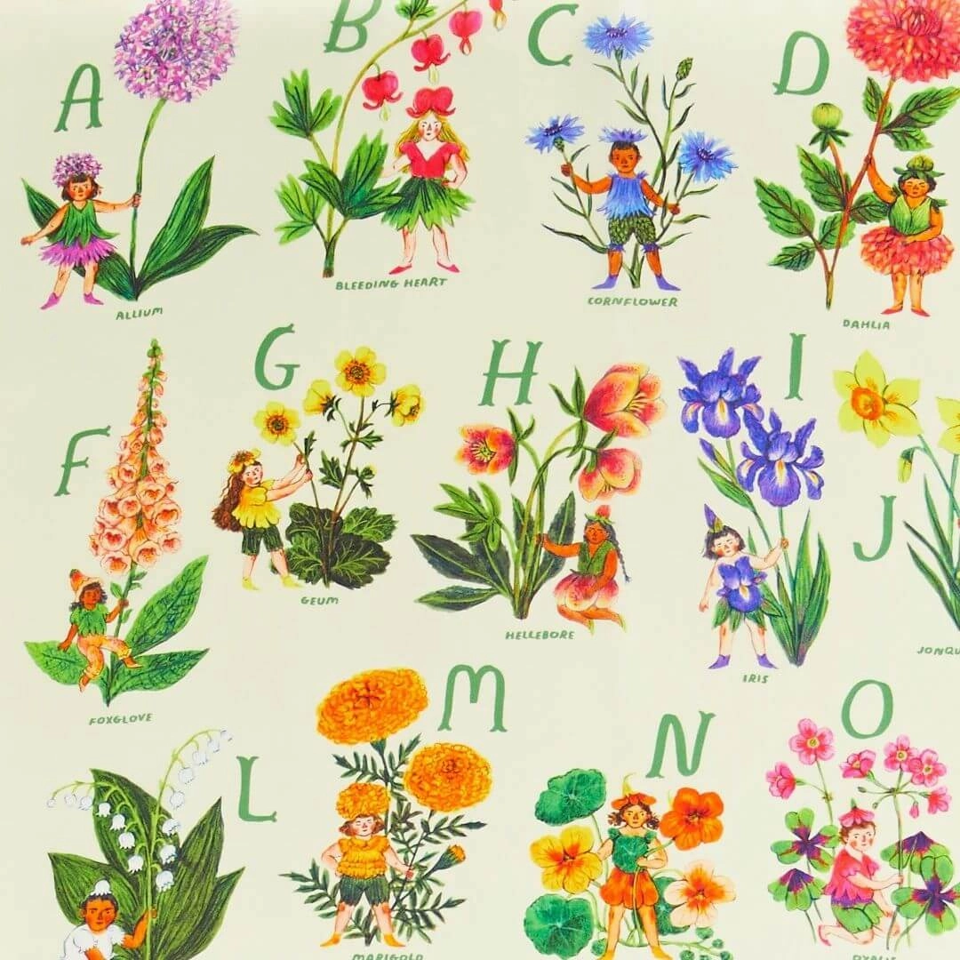 Fairy ABC Playsilk