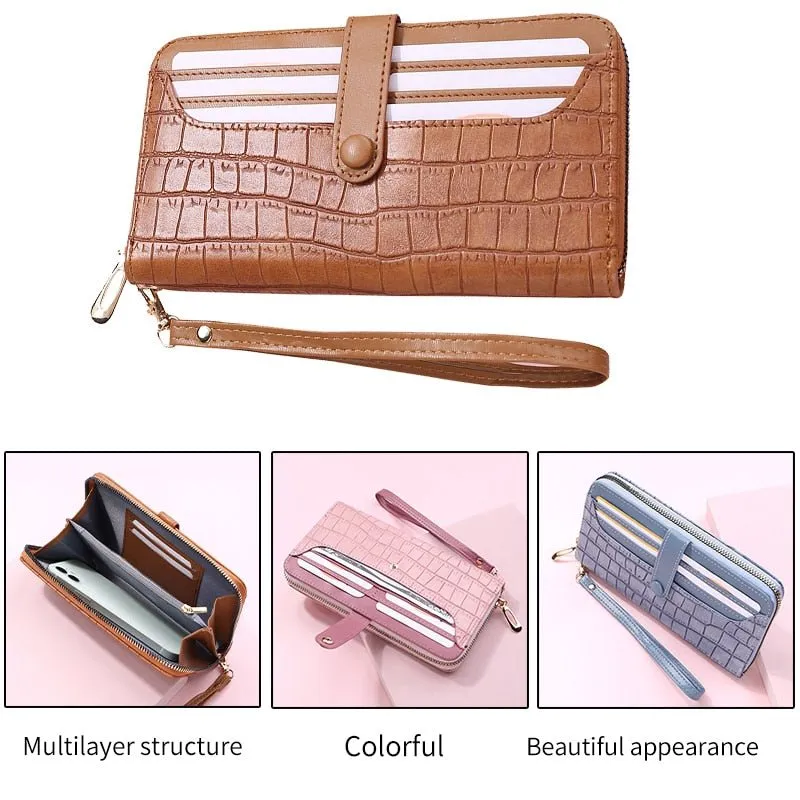 Fashionably Chic: Women's PU Leather Wallet