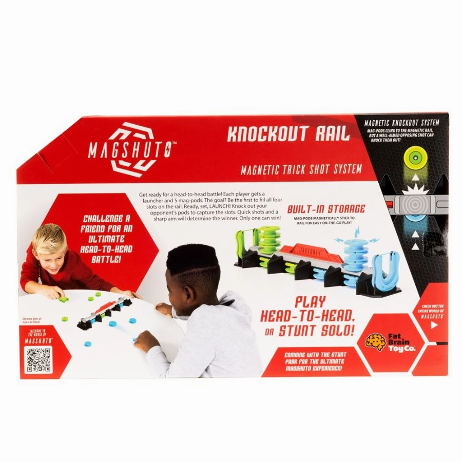 Fat Brain Toy Co - Magshuto Knockout Rail
