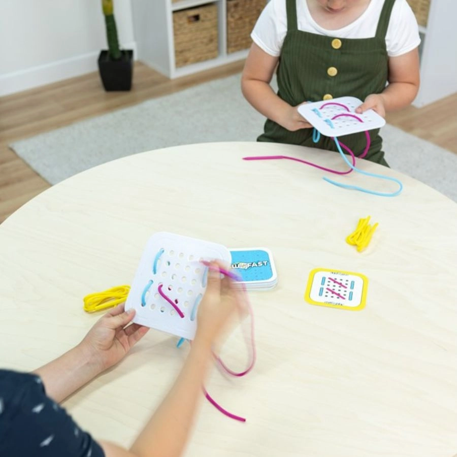 Fat Brain Toy Co - Sew Fast Threading Game