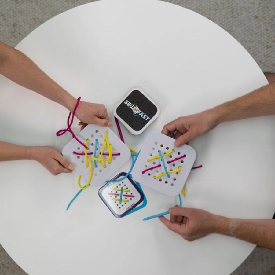 Fat Brain Toy Co - Sew Fast Threading Game