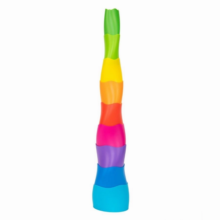 Fat Brain Toy Co - SpiroKu Stacking and Nesting Toy