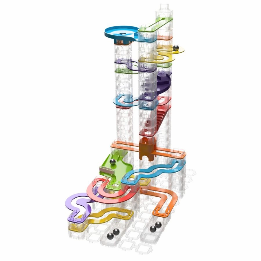 Fat Brain Toy Co - Trestle Tracks Deluxe Set Marble Run