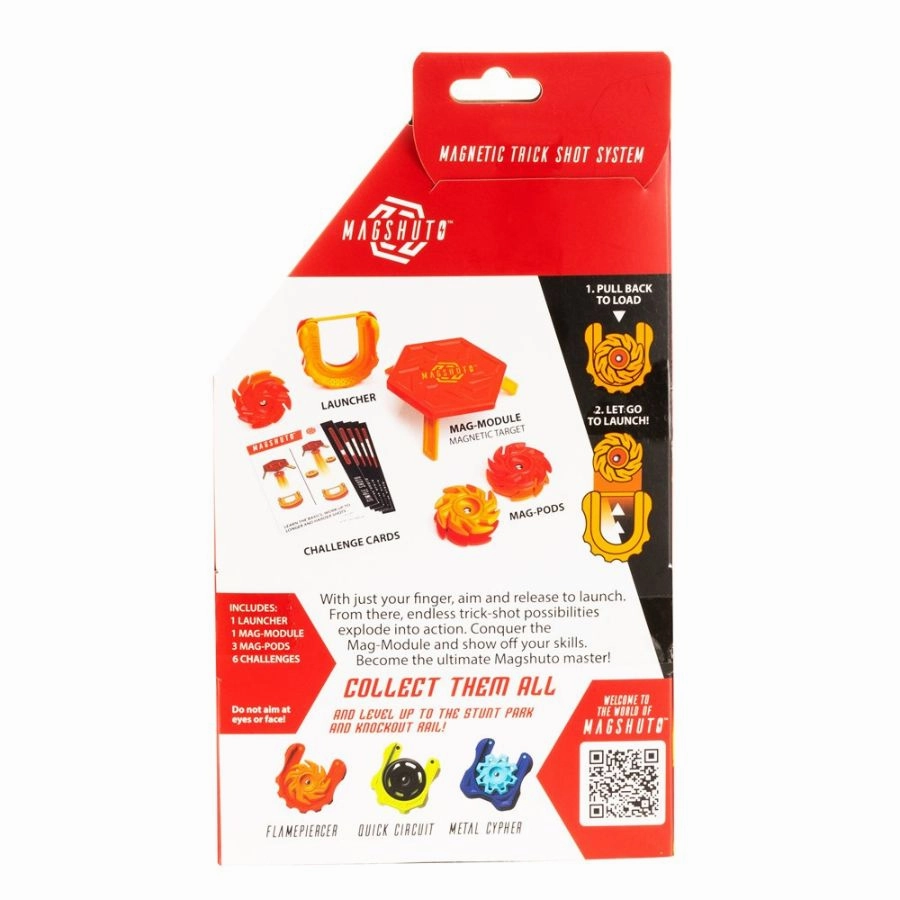 Fat Brain Toy Co Magshuto Mag-Kit Flamepiercer