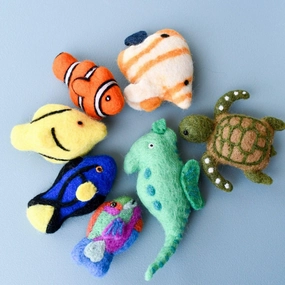 Felt Coral Reef Fish Set