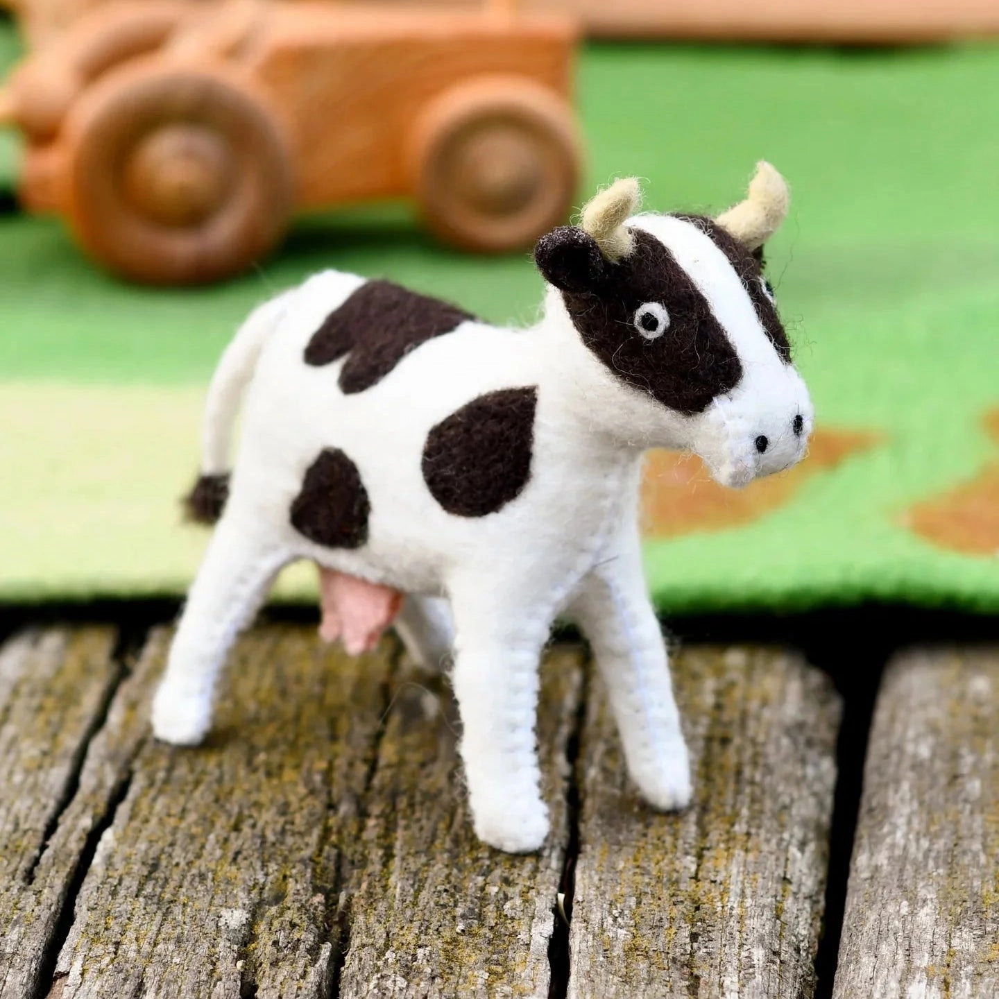 Felt Cow