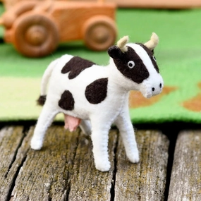 Felt Cow