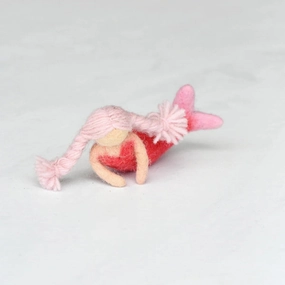 Felt Mermaid Pink Hair