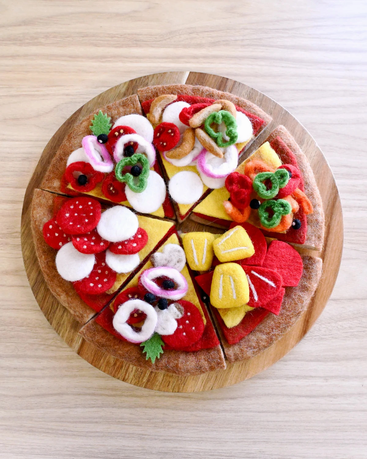 Felt Pepperoni Pizza Slice