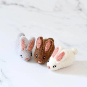 Felt Rabbits Set of 3