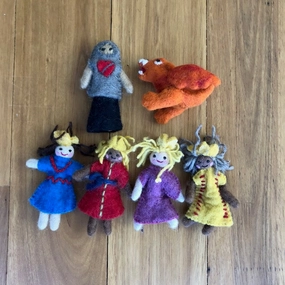 Felted King/Queen Set