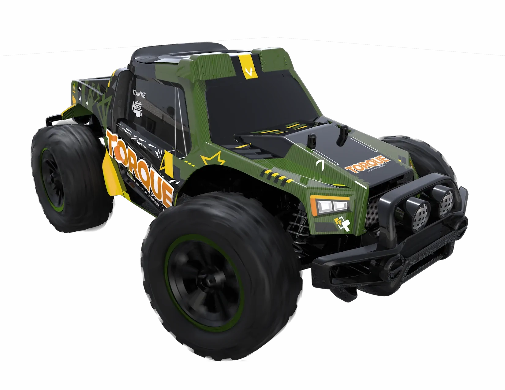 FEROCIOUS RC Remote Controlled Four-Wheel Drive Monster Truck