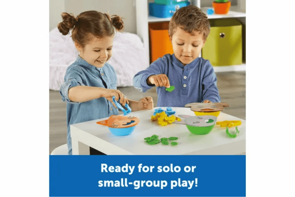 Fine Motor Feeding Friends