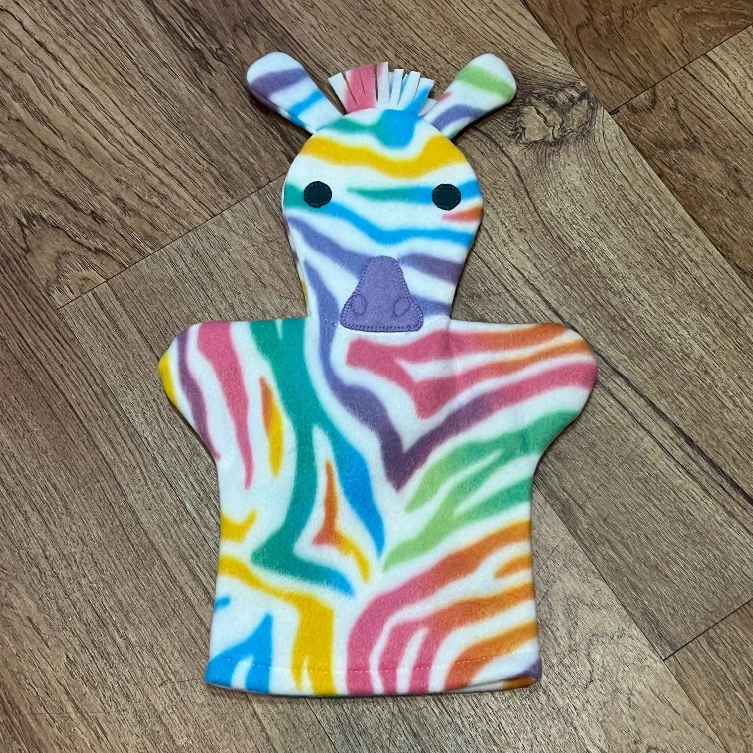Fleece Hand Puppets - Fanciful Friends