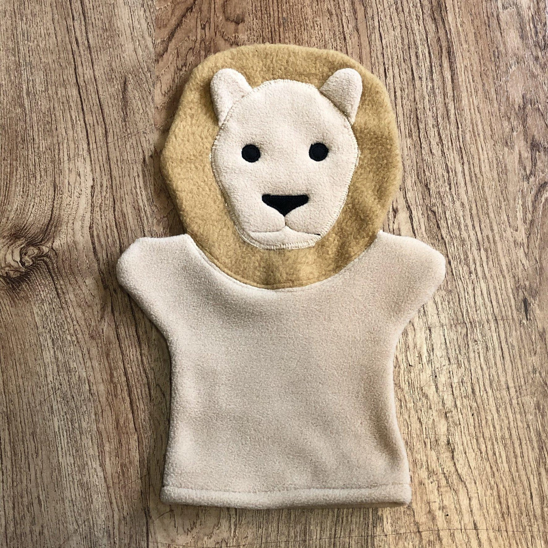 Fleece Hand Puppets - Farm & Wild Animals