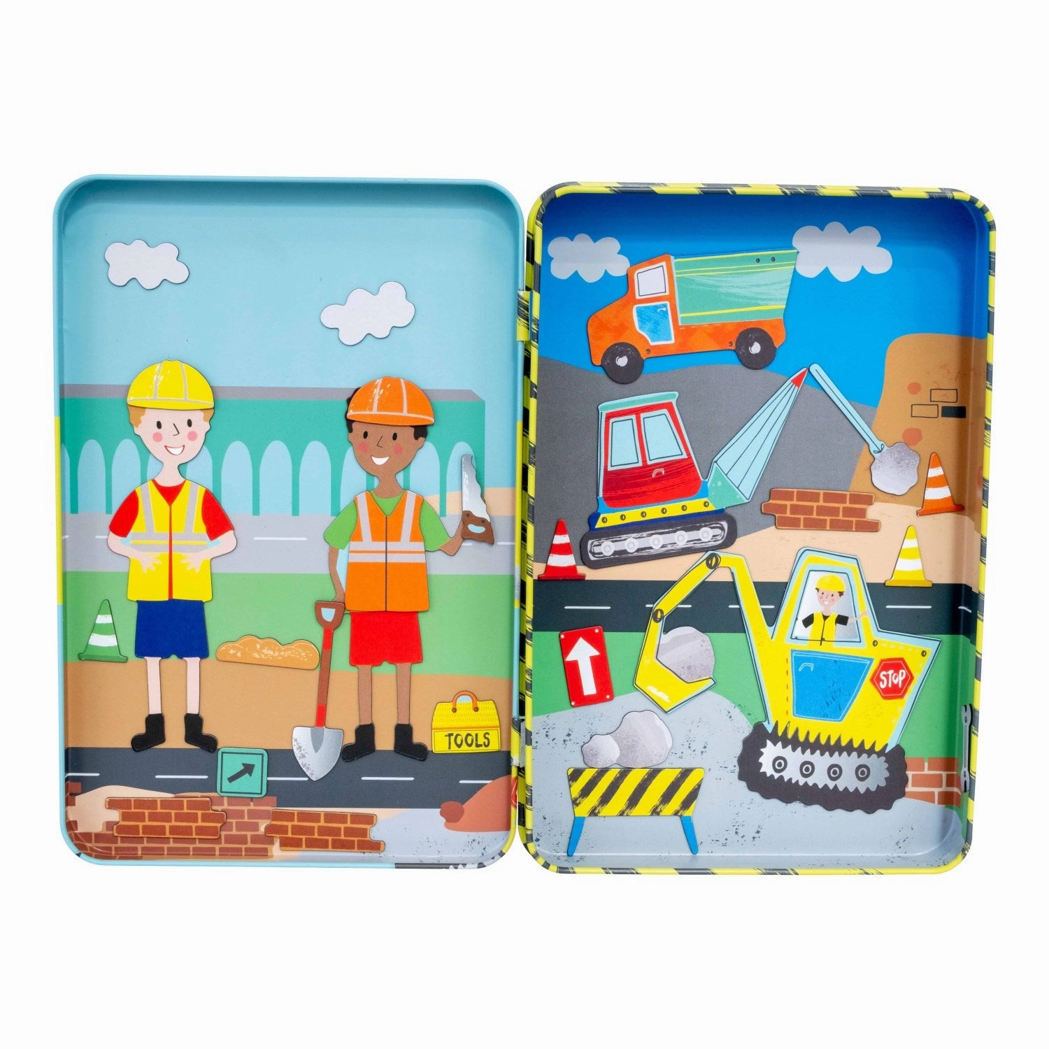 Floss & Rock Construction Magnetisk Legest
