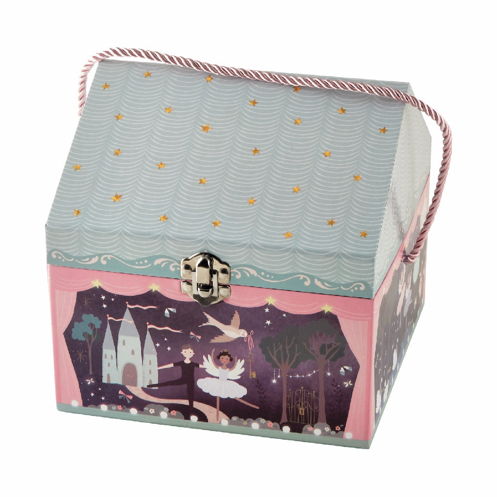 Floss & Rock Little Crevette Musical Tin Tea Set 11 Piece - Enchanted