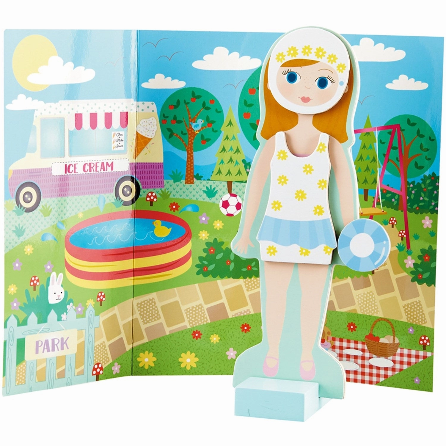 Floss & Rock Magnetisk pkldnings figur Elsie