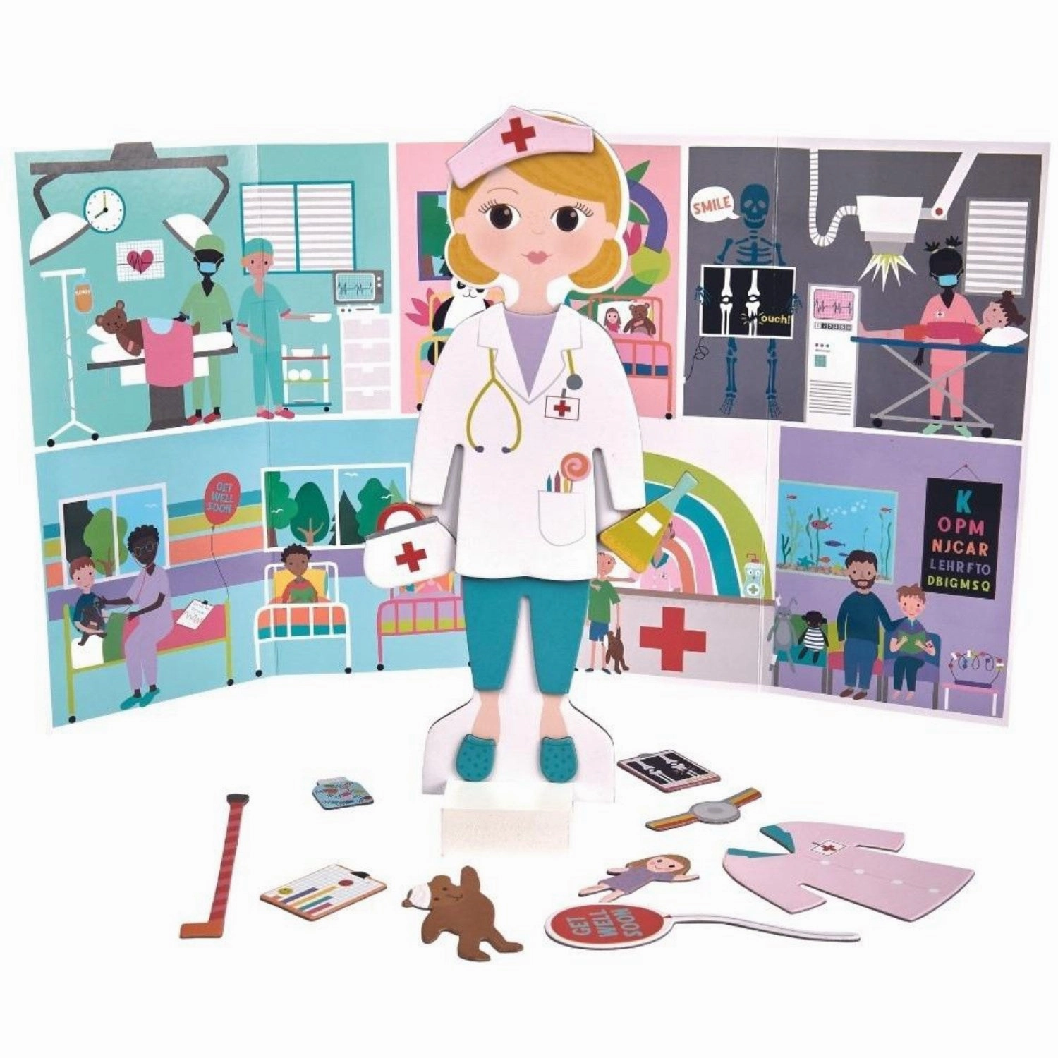Floss & Rock Magnetisk pkldnings figur Florence