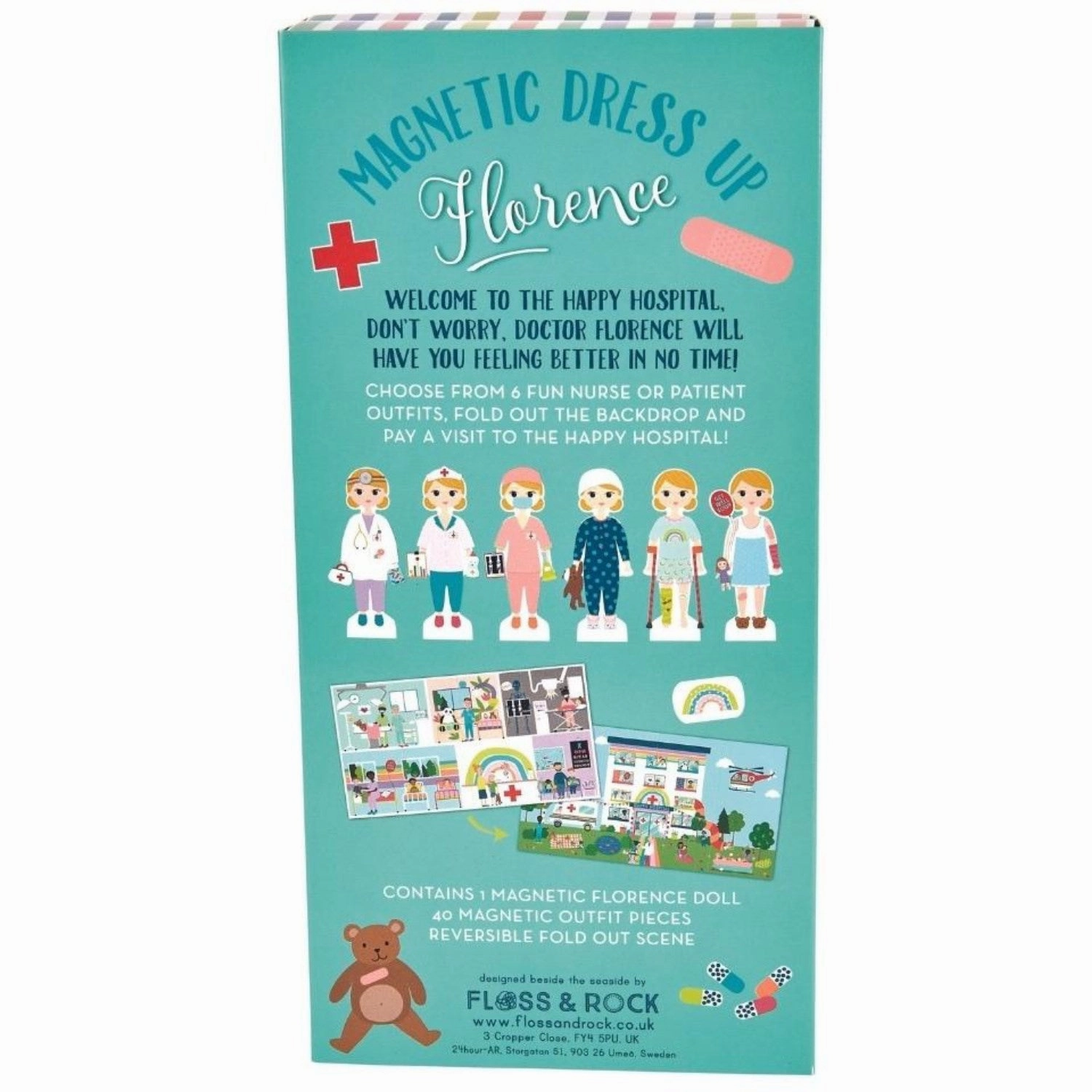 Floss & Rock Magnetisk pkldnings figur Florence