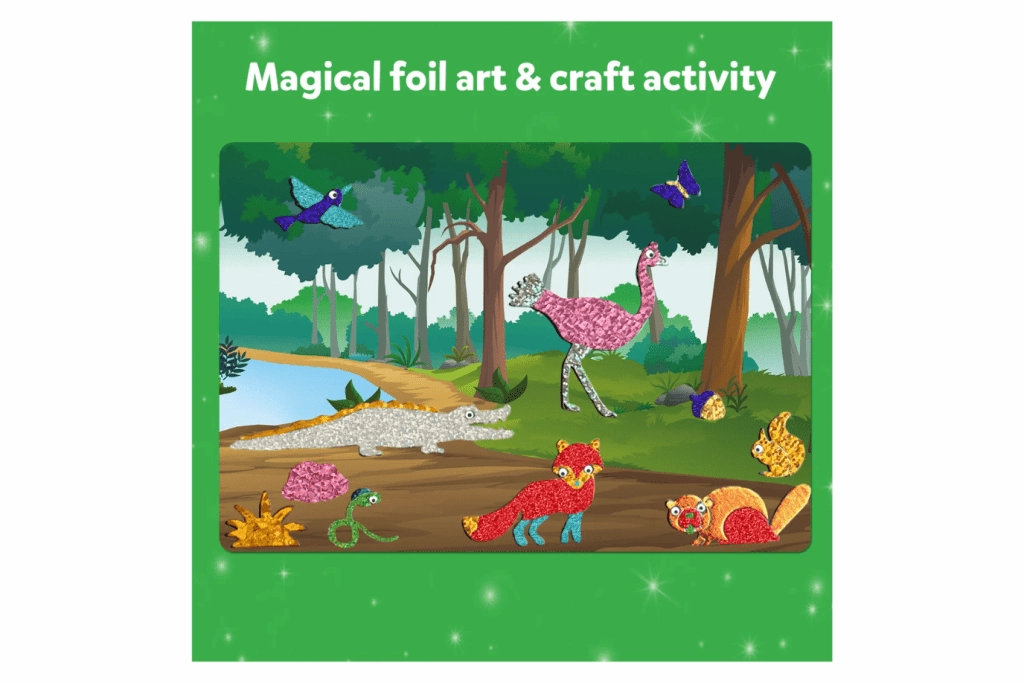 Foil Fun Activity - World Of Animals