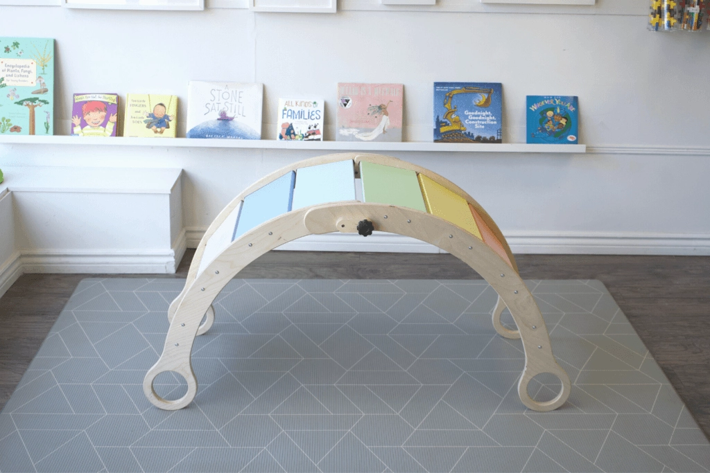 Folding Waldorf Rocker Board