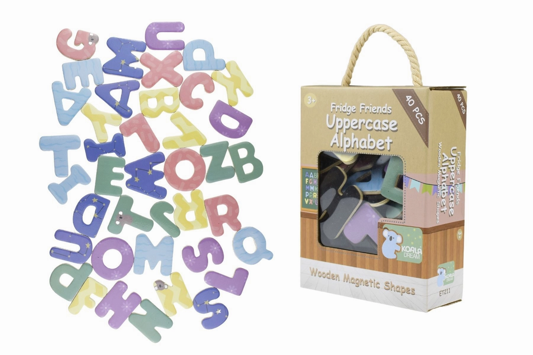 Fridge Magnetic Alphabet Uppercase