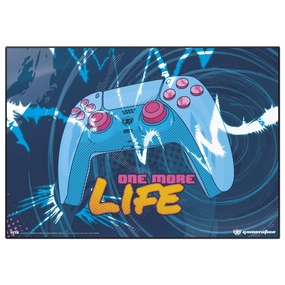 Gamer One More Life School Desk Pad