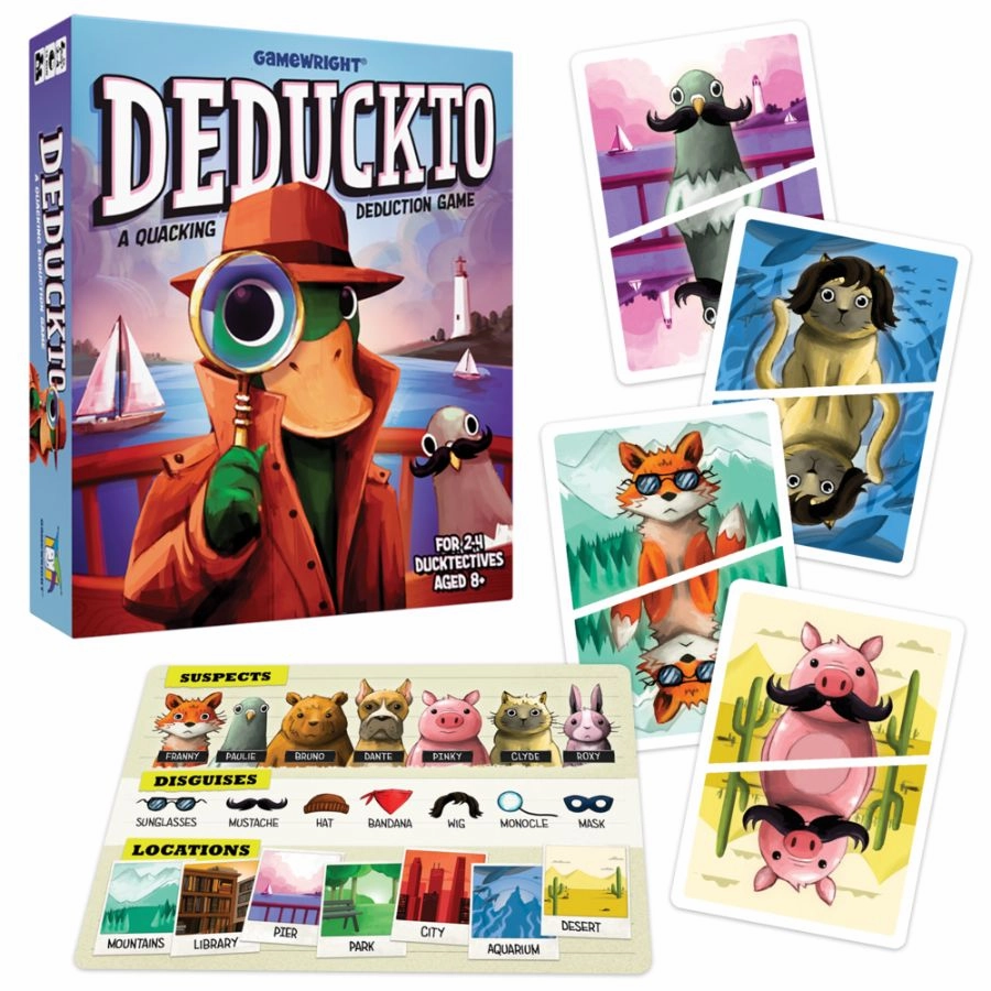 Gamewright - Deduckto A Quacking Deduction Game for Kids