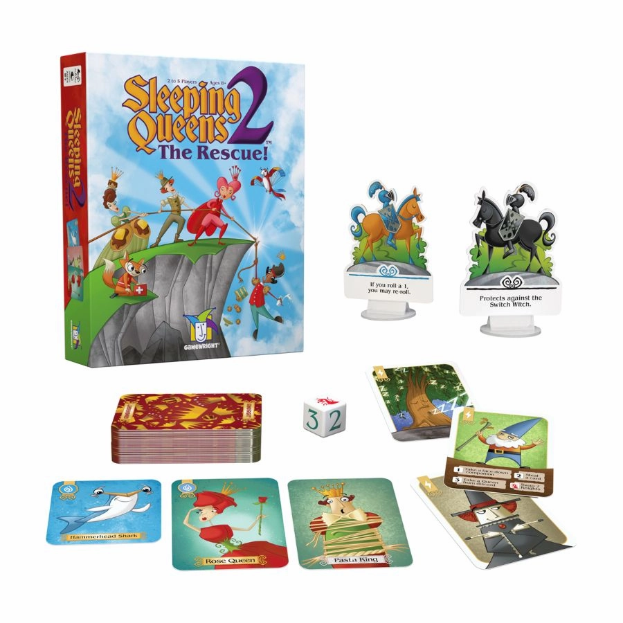 Gamewright - Sleeping Queens 2 The Rescue Card Game
