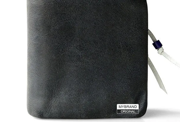 Genuine leather billfold wallet leather men billfold vintage wallet for men